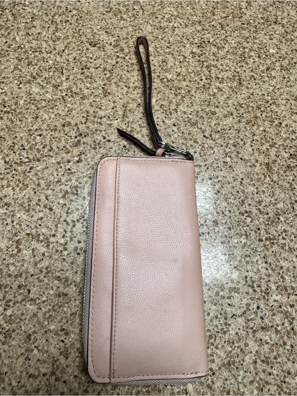 Vera Bradley Soft Pink Zip-Around Wristlet Wallet - Picture 8 of 13